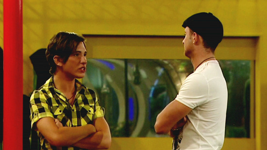 Charlie Drummond and Rodrigo Lopez have an argument