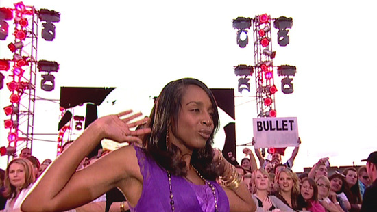Alexandra enters the 'Big Brother' house